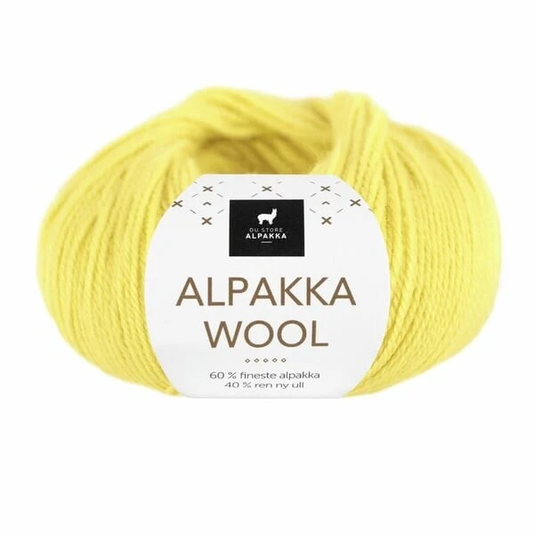 Du Store Alpakka Wool 558 Gelb
