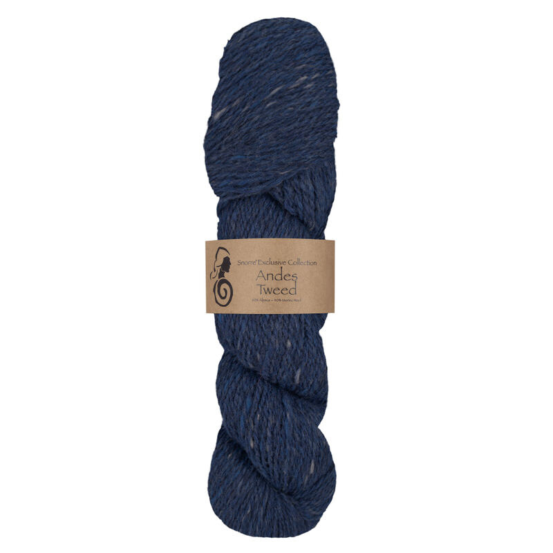 Viking Snorre Andes Tweed 226 Marineblau
