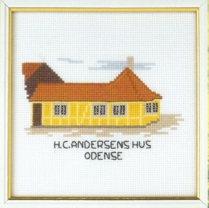 Stickpackung H.C. Andersen Haus 15 x 15 cm