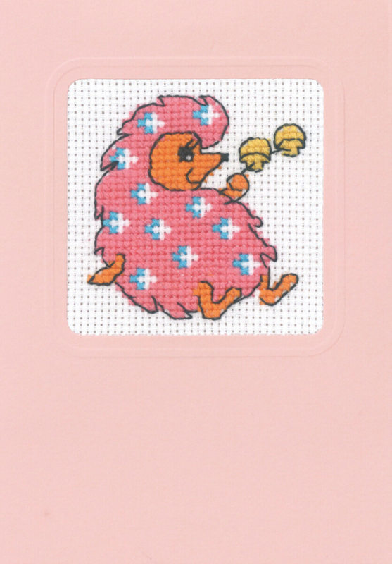 Stickset Igel mit 2 Pilzen 9 x 13 cm