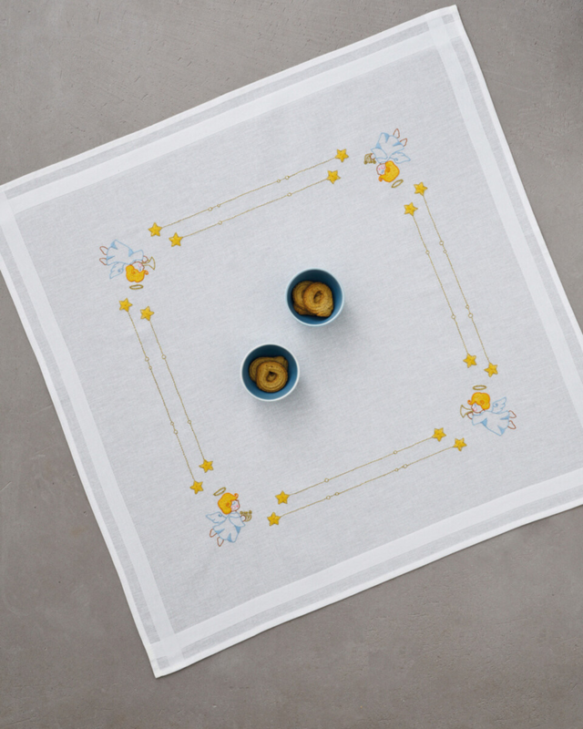 Stickset Engel 80x80cm