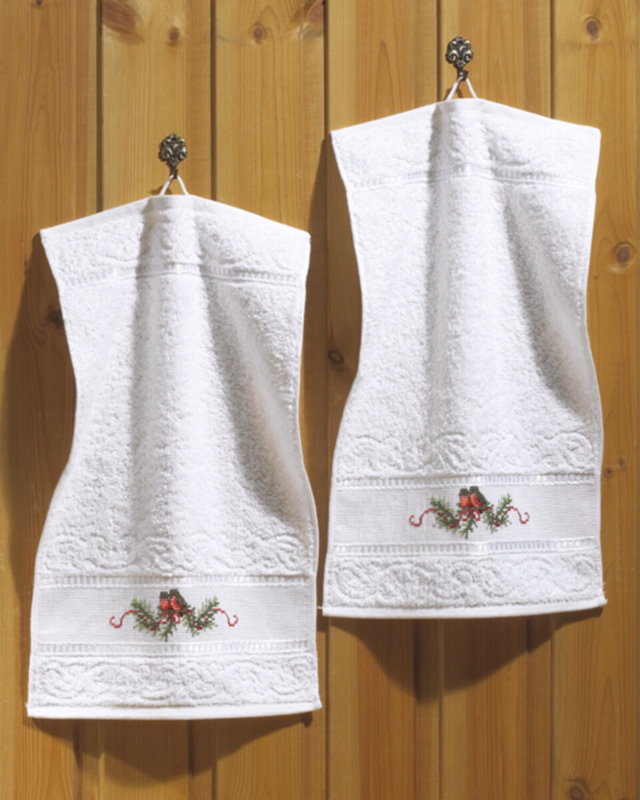 Stickset Dompfaffen 2 Stk. 30 x 50 cm