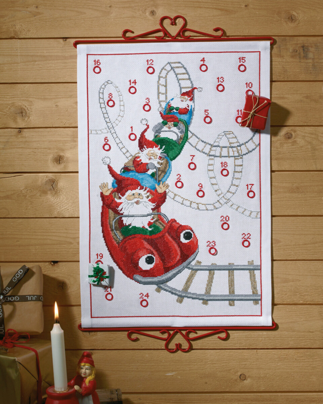 Stickerei-Set Achterbahn B5125/38 38 x 57 cm