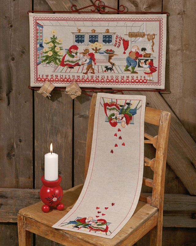 Stickset Wichtelküche B5135/55 55 x 30 cm