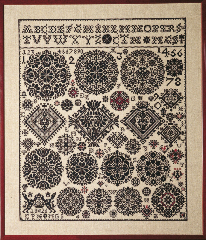 Stickset Vierlande 1826 54 x 63 cm