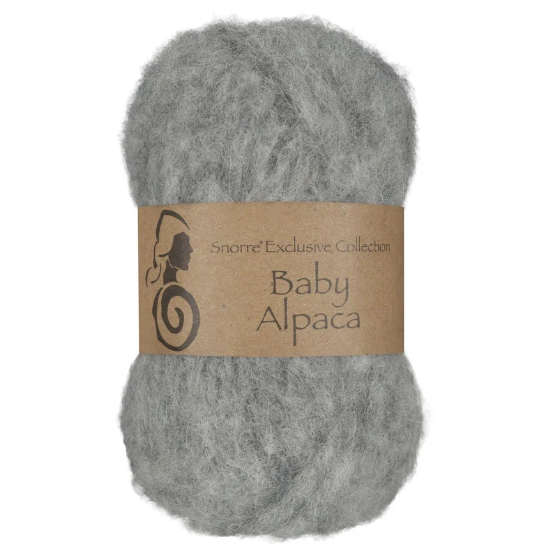 Viking Snorre Baby Alpaca 313 Hellgrau