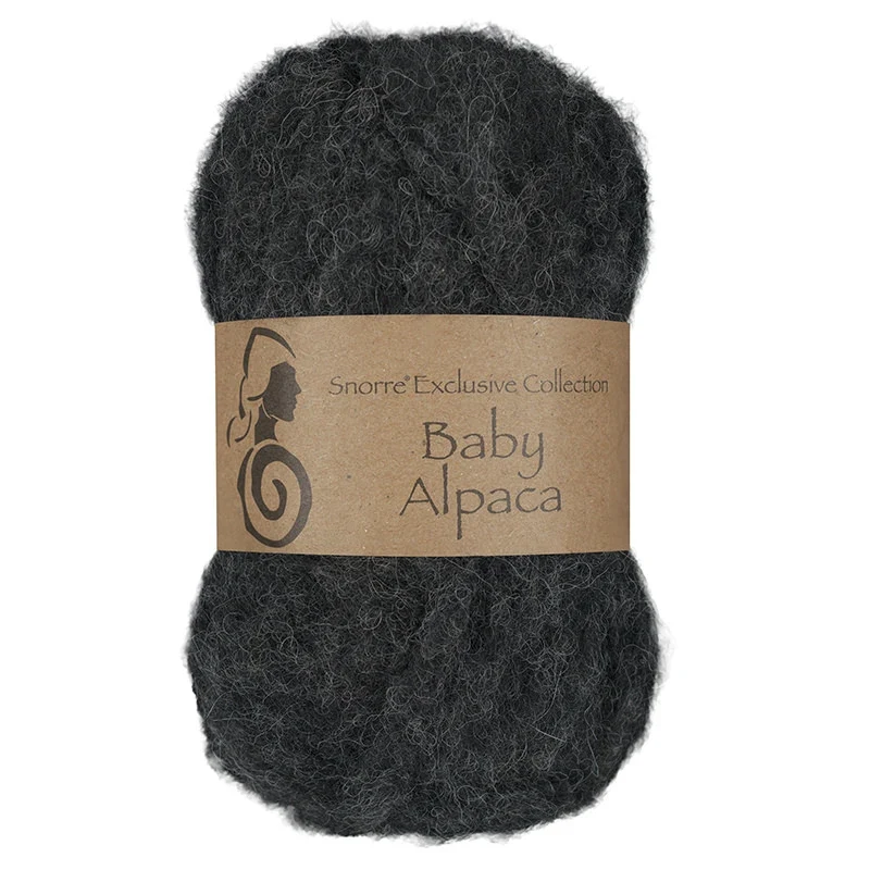 Viking Snorre Baby Alpaca 317 Anthrazitgrau