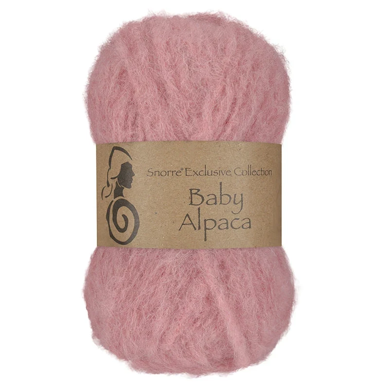 Viking Snorre Baby Alpaca 374 Helles Altrosa