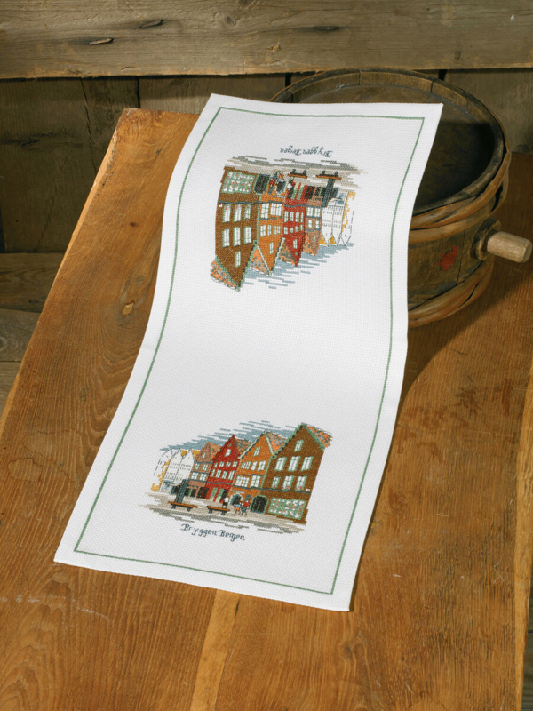 Stickset Bergen Läufer 24 x 53 cm