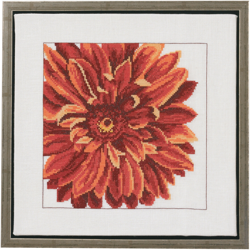 Stickset Dahlia 30 x 30 cm