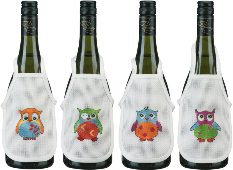 Stickset Eulen 10 x 15 cm