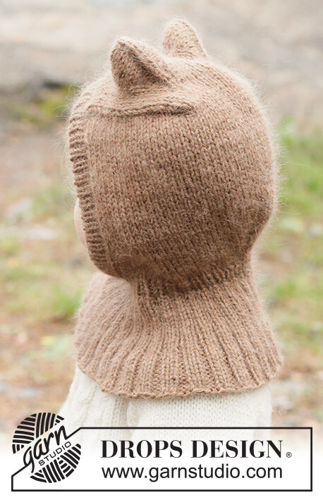 50-1 Forest Cub Balaclava by DROPS Design
