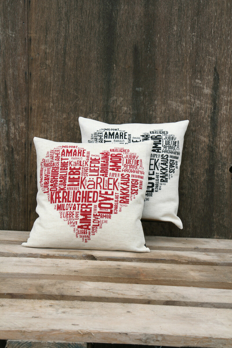 Stickset Love rot 39 x 39 cm