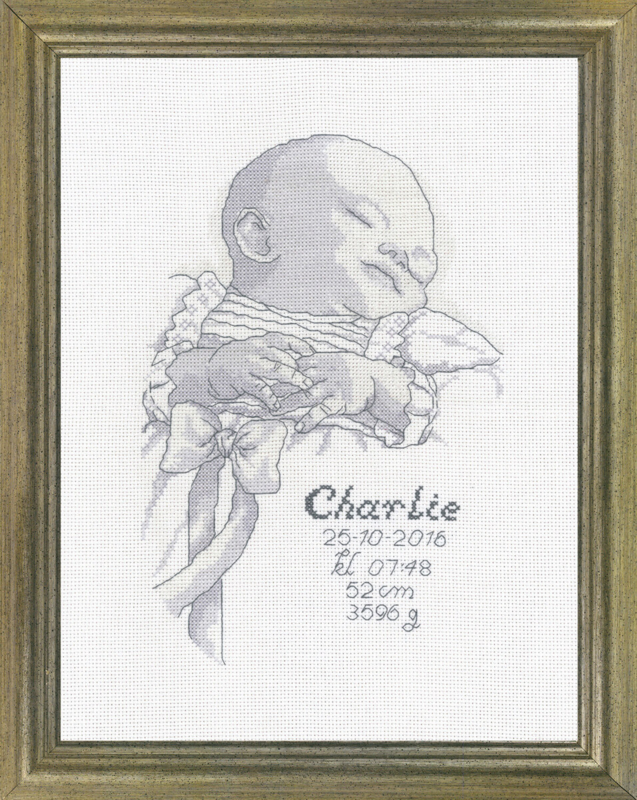 Stickerei-Set Taufandenken R5322 25 x 33 cm