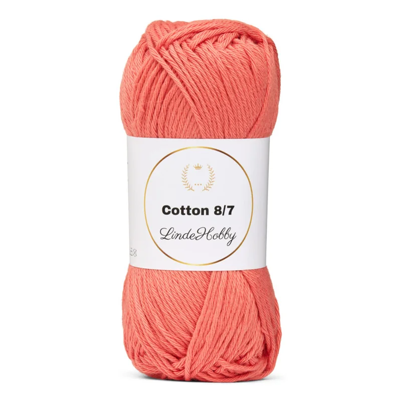 LindeHobby Cotton 8/7 082 Coral