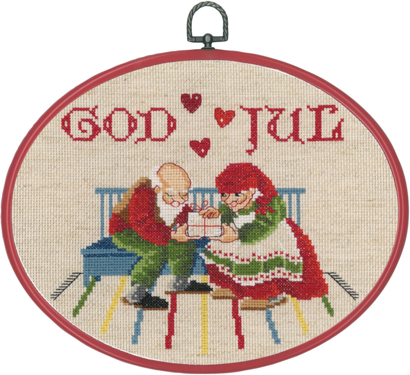 Stickpackung Wichtel in der Küche R5958/30 26x20 cm