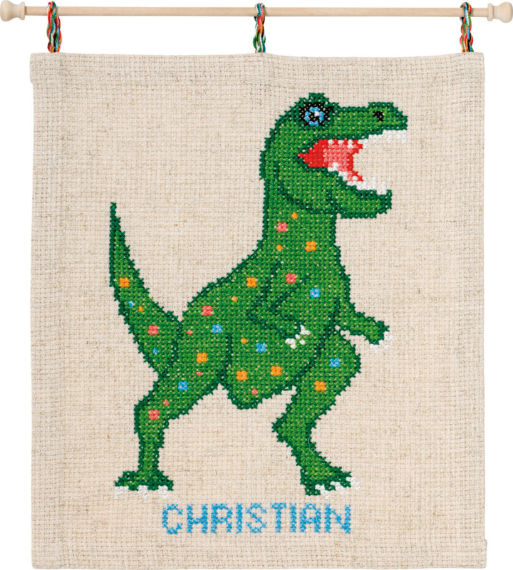 Stickpackung Dino 5129/30 30 x 34 cm