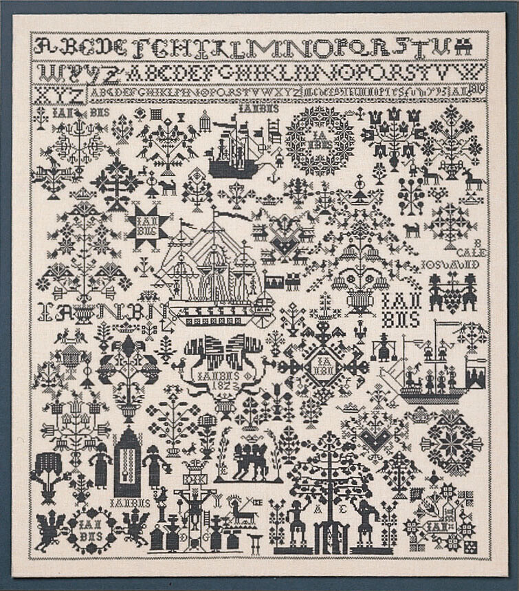 Stickset Namenslappen 65 x 72 cm