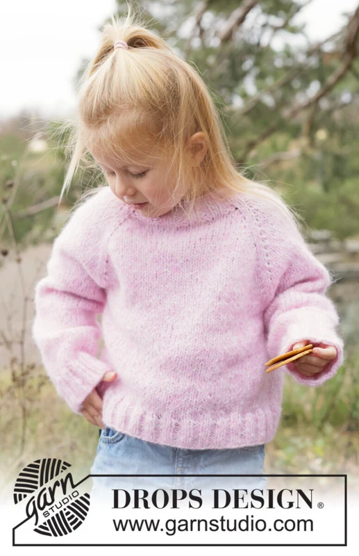 50-10 Magic Mist Sweater by DROPS Design