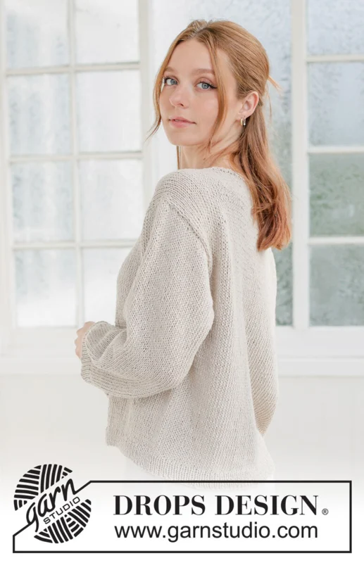 267-27 Sand Walk Sweater by DROPS Design