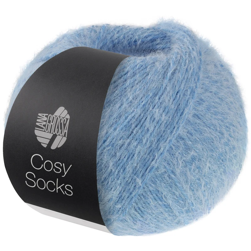 Lana Grossa Cosy Socks 04 Hellblau