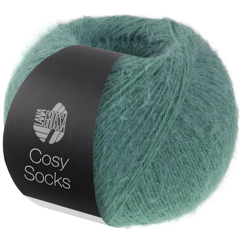 Lana Grossa Cosy Socks 06 Salbeigrün