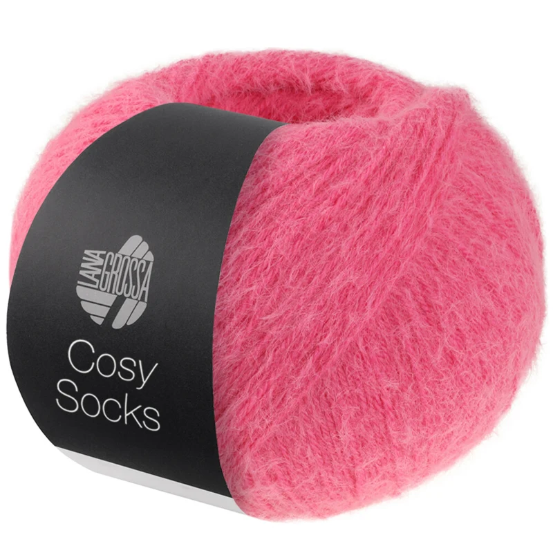 Lana Grossa Cosy Socks 02 Pink