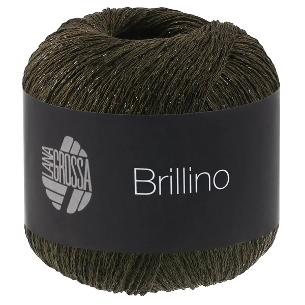 Lana Grossa Brillino 52 Schwarz/Braun