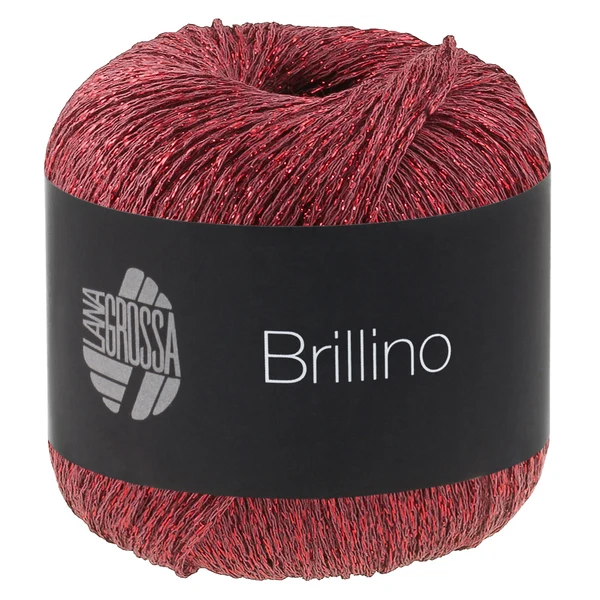 Lana Grossa Brillino 49 Dunkelrot