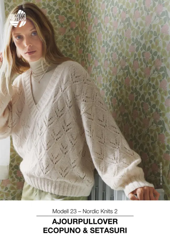 9410315_M23 Modell 23 – Nordic Knits 2: Ajourpullover