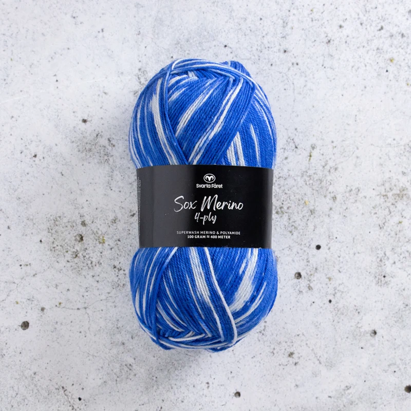 Svarta Fåret Sox Merino 4 ply 13 Space Opera