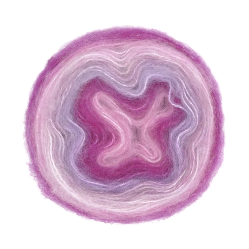 Gjestal Poppis 3110 Hellrosa/Pink/Lavendel Farbverlauf