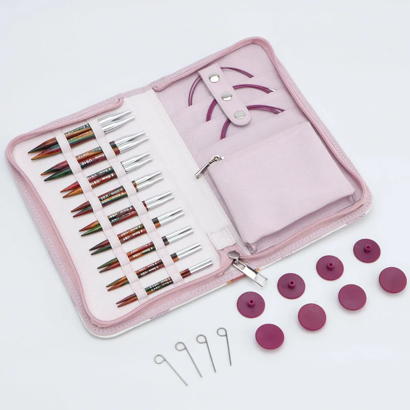 KnitPro Symfonie 2 Austauschbare Rundstricknadelset, Special Deluxe, 10 cm