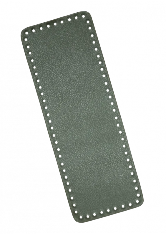 Go Handmade Länglicher Boden: 36x13 cm, Grün