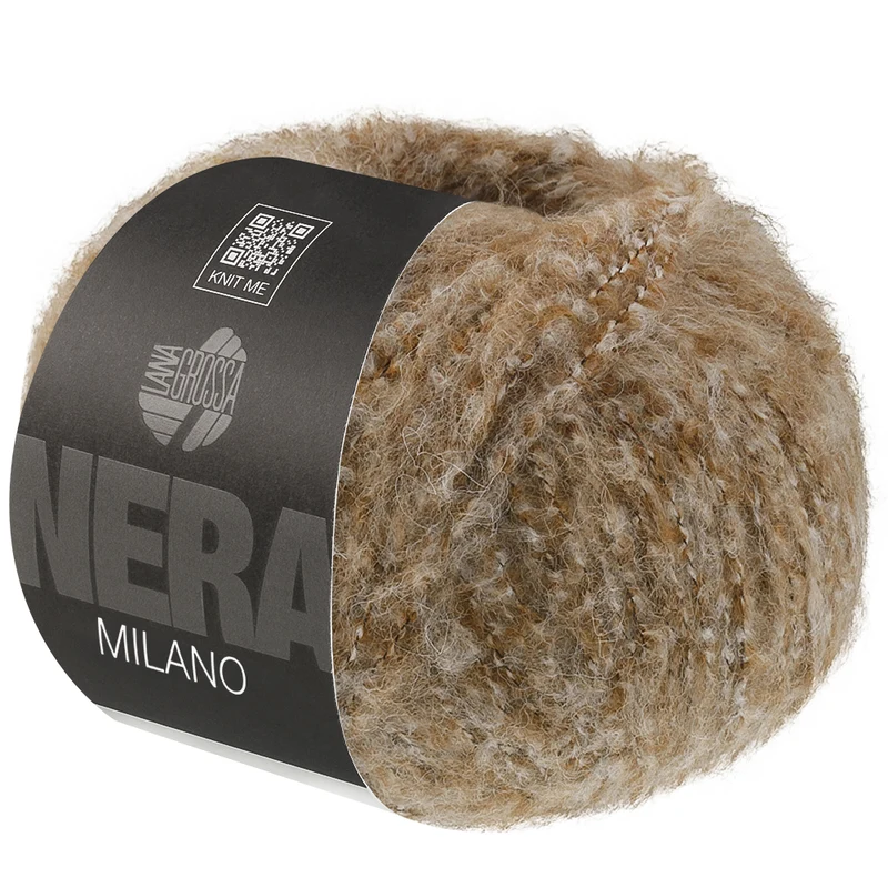 Lana Grossa Milano 09 Hellbraun meliert