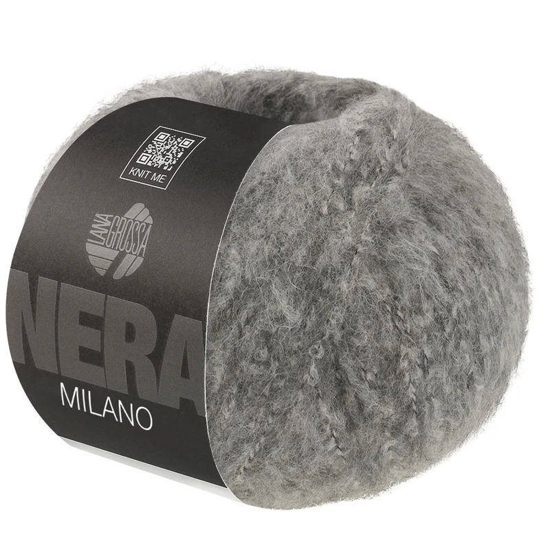 Lana Grossa Milano 01 Grau meliert