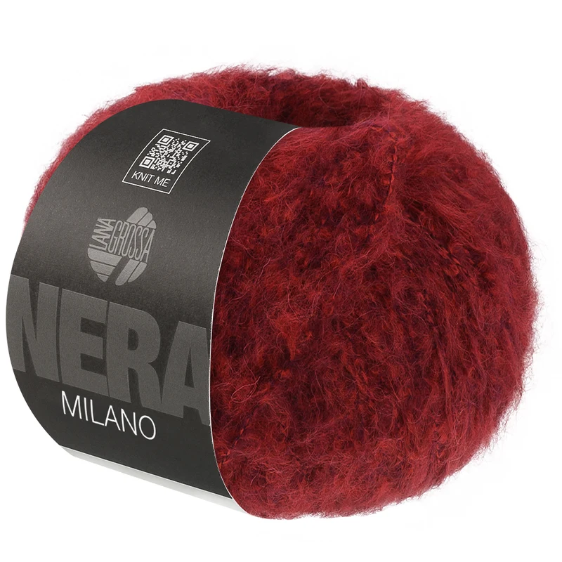 Lana Grossa Milano 13 Rot meliert