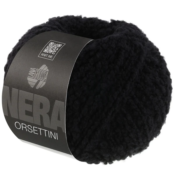 Lana Grossa Orsettini 06 Schwarz