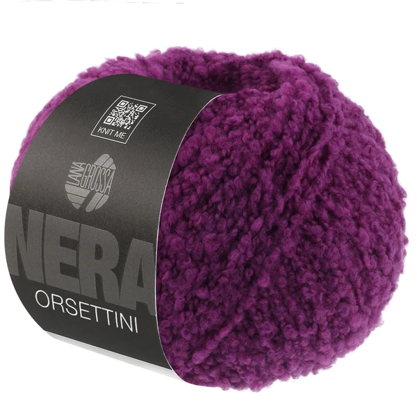 Lana Grossa Orsettini 02 Rotviolett