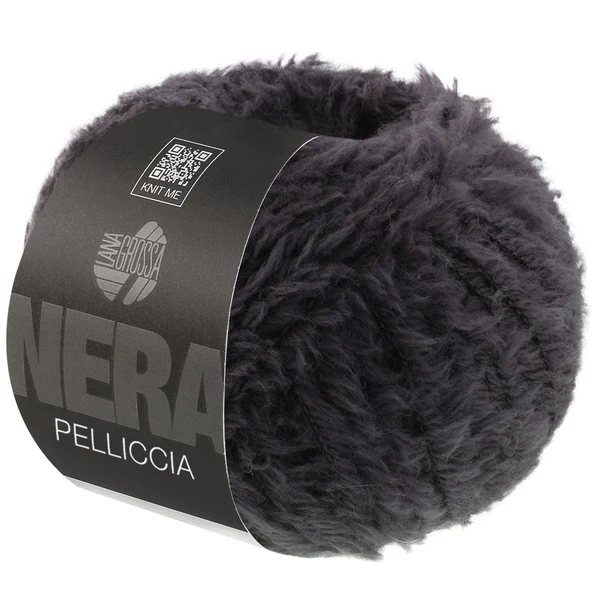 Lana Grossa Pelliccia 07 Dunkelgrau