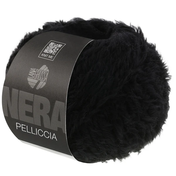 Lana Grossa Pelliccia 06 Schwarz