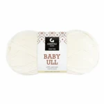 Gjestal Baby Ull 0010 Weiß