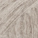 DROPS BRUSHED Alpaca Silk 02  Brauner Schatten (Uni colour)