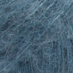 DROPS BRUSHED Alpaca Silk 25 Stahlblau (Uni colour)