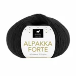 Du Store Alpakka Forte 733 Schwarz