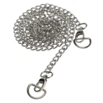 Go Handmade Taschenriemen Metallkette, 120 cm Silber
