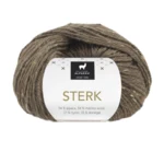 Du Store Alpakka Sterk 933 Braun melierter Tweed