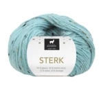 Du Store Alpakka Sterk 928 Karibikblauer Tweed