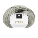 Du Store Alpakka Sterk 931 Grau melierter Tweed