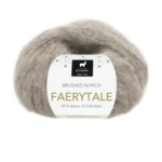 Du Store Alpakka Faerytale 816 Heller graubraun melierter Tweed